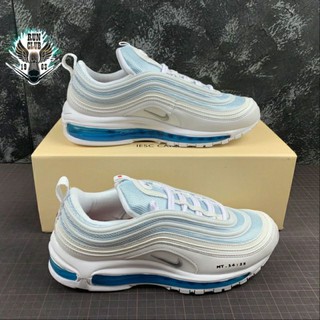 Giầy thể thao, sneaker AIR MAX 97 Trắng đế xanh thời trang phong cách đi chơi