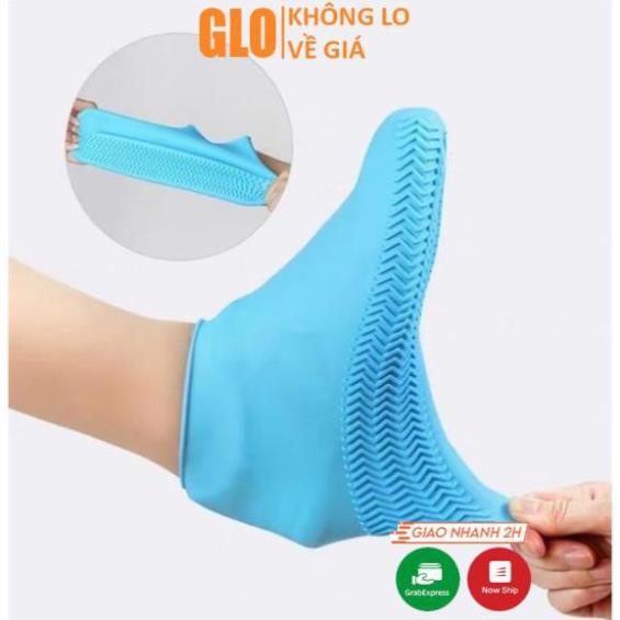 Bao Bọc Giày Cao Su Đi Mưa Siêu Co Giãn