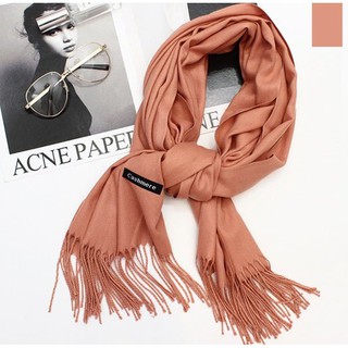 Khăn Quàng Cổ Thời Trang Nữ Cao Cấp Chất Len Mịn Ấm Áp Nhiều Màu Hot Trend Kích Thước 180x68cm