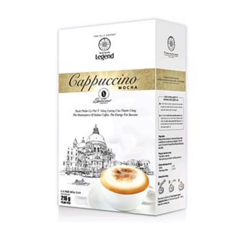 [Cà Phê Cappuccino] Combo 2 Cà phê Hòa Tan Cappuccino Mocha - Hộp 12 gói - Trung Nguyên Legend