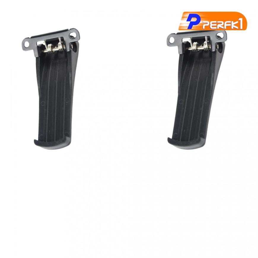 Set 2 Kẹp Thắt Lưng Cho Radio Hai Chiều BaoFeng BF-666s 777S 888s Màu Đen