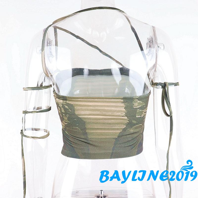 Áo Lửng Ôm Body Đan Dây Quyến Rũ Dành Cho Nữ