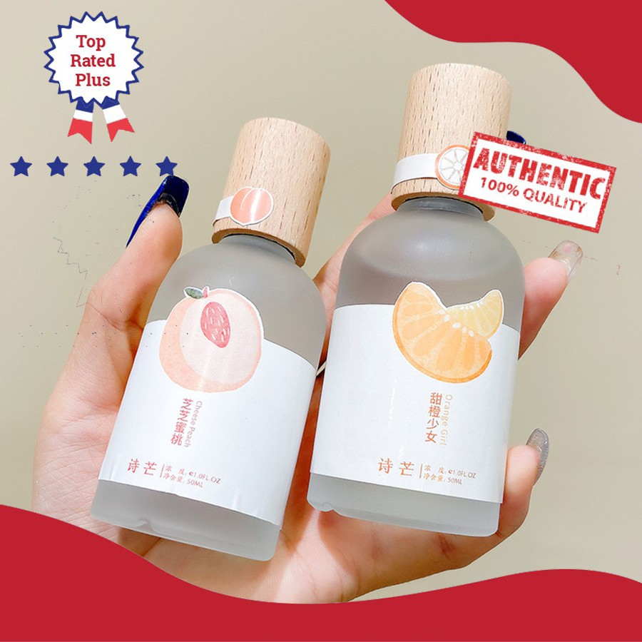 Nước Hoa Body Mist Shimang Trà Thơ Vỏ Mờ Nắp Gỗ Sang Trọng 50ML Eau De Parfum