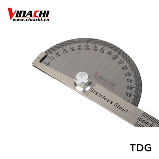 THƯỚC ĐO GÓC 180 ĐỘ STAINLESS ( 1 CÁI )