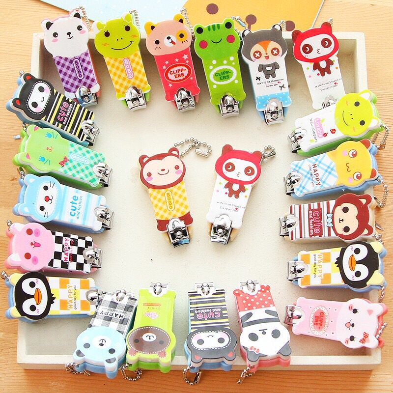 Bấm Móng Tay Kèm Móc Khoá Treo Hình Ngộ Nghĩnh Móc Khoá Bấm Móng Tay Hình Thú Cute