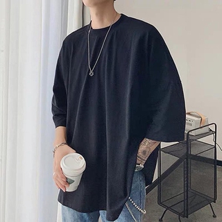 Áo phông oversize tay lửng, JACKLANE, Áo cộc tay Unisex Jack Lane