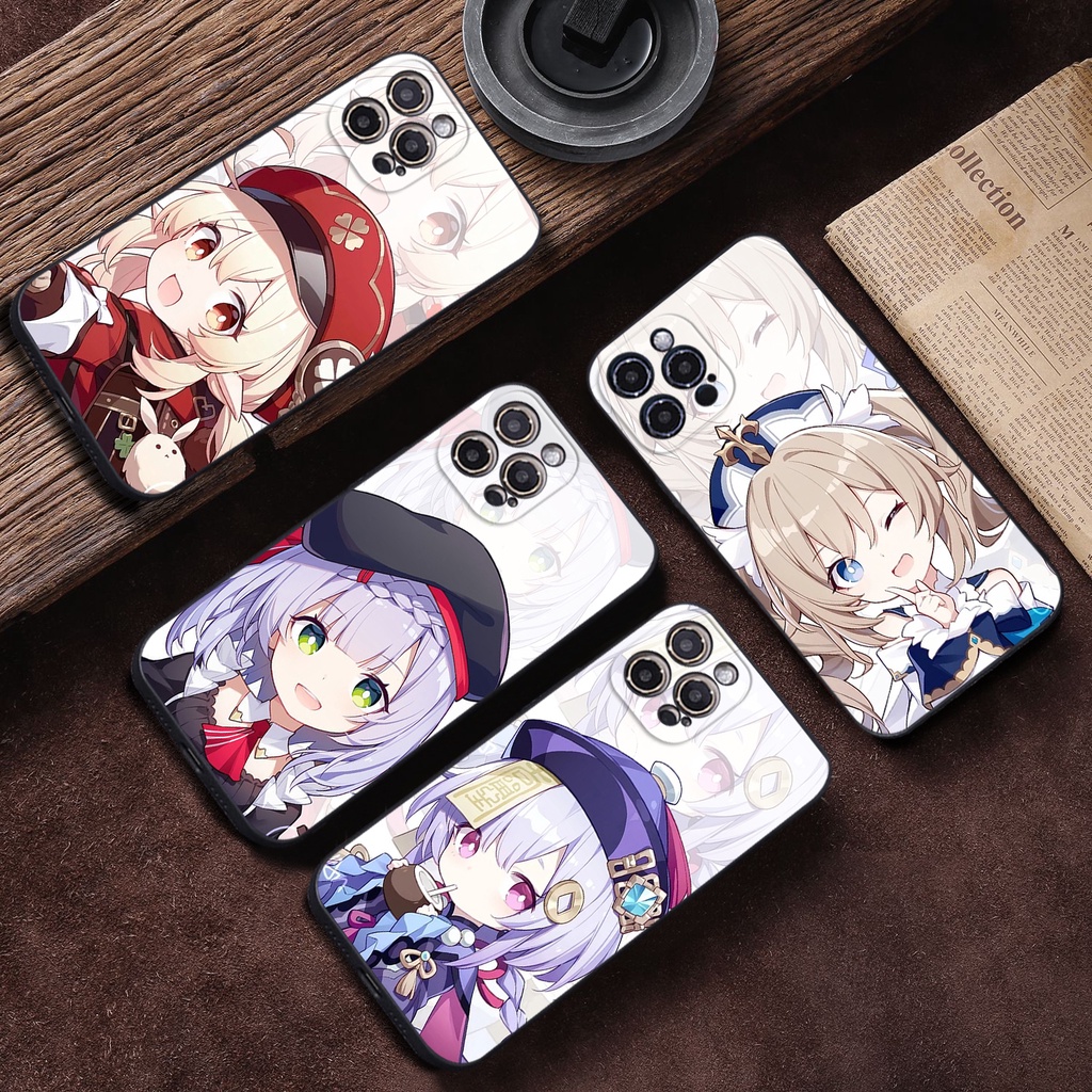 / Genshin Ốp Điện Thoại Mềm Sáng Tạo Chống Sốc Chống Rơi Cho iPhone SE 2020 X XR XS Max 8 7 6 Plus 5