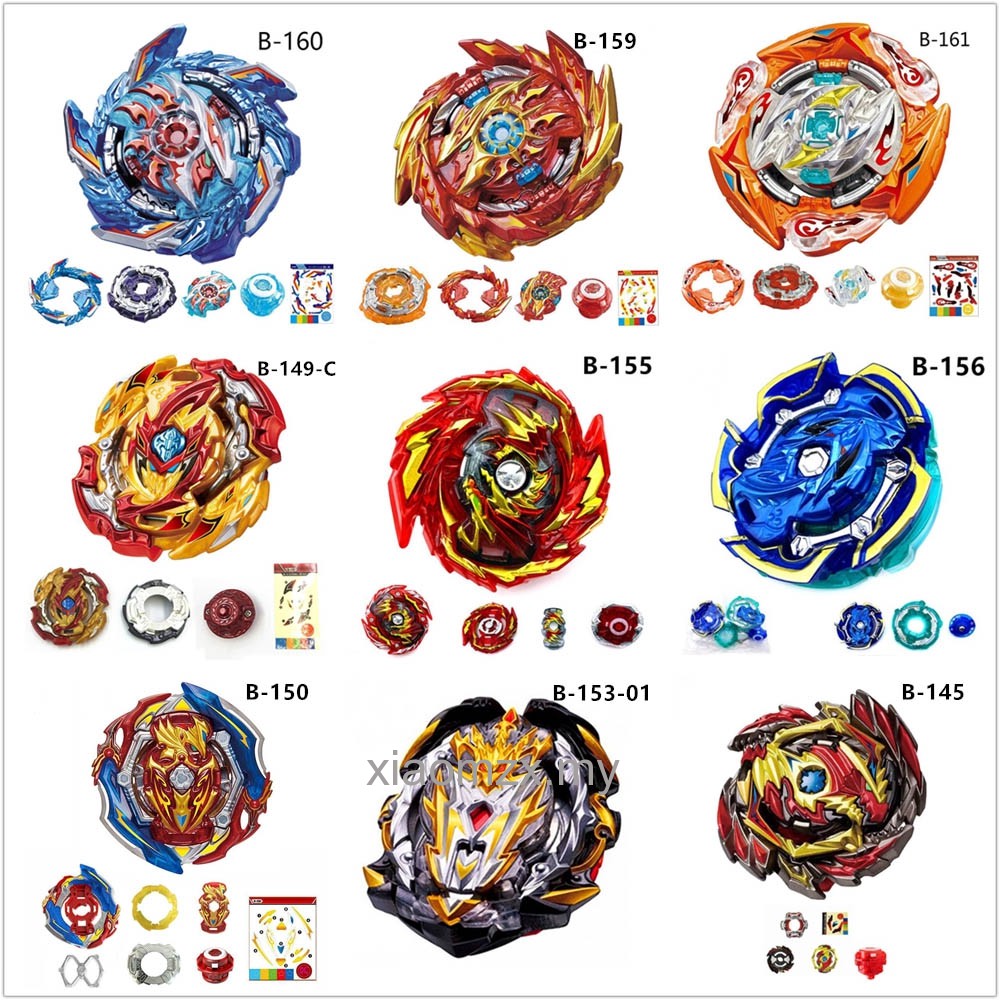 Beyblade Bộ Con Quay Đồ Chơi B-159 Super Hyperion Xceed B-161 Glide 160 King Helios.Zn B-149 Gt Triple Booster B-156 Spriggan Gt B-155 Master Bs-28150 Dxbosch Prime