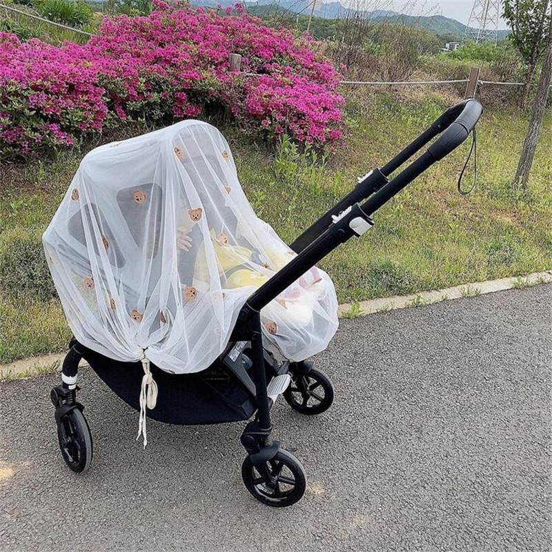 Màn Chống Muỗi Thoáng Khí Che Phủ Toàn Diện Cho Xe Đẩy Em Bé