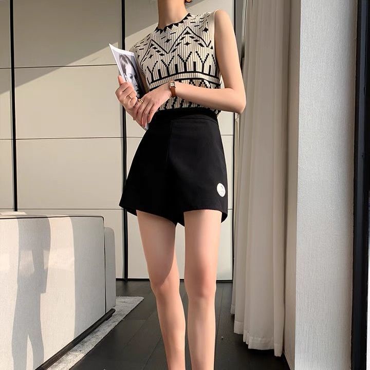 Áo dệt kim không tay thiết kế mới thời trang dành cho mùa hè