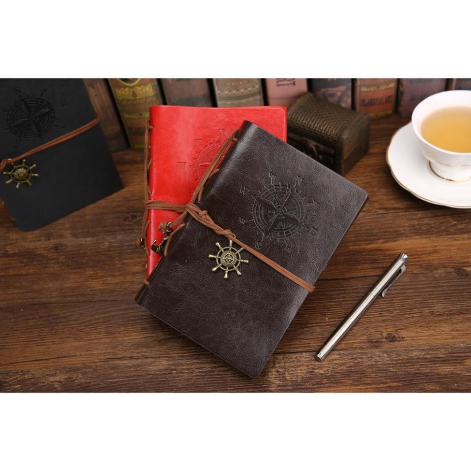 Sổ Tay Bìa Còng MILASO Bìa Da Mềm Phong Cách Vintage Giấy Kraft SN-001044