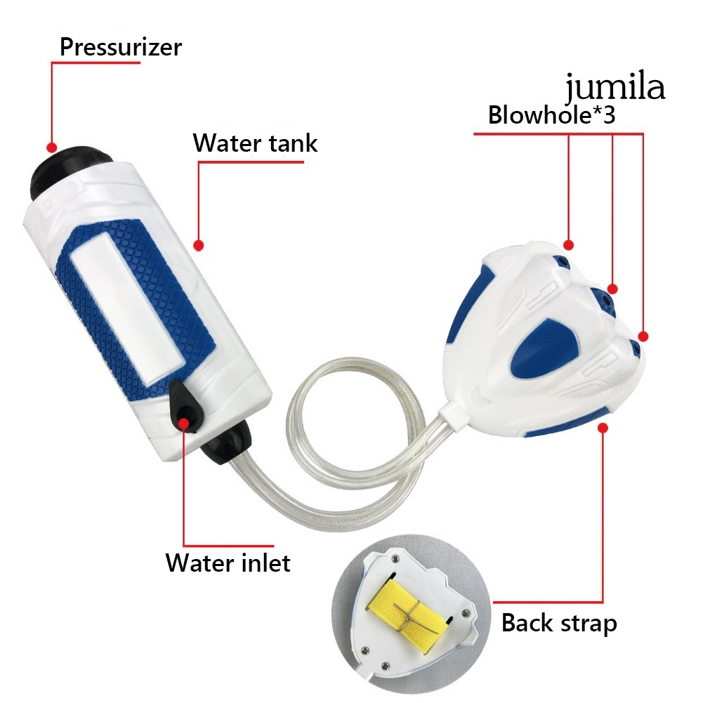 Đồ chơi súng nước đeo tay cho bé tùy chọn màu sắc