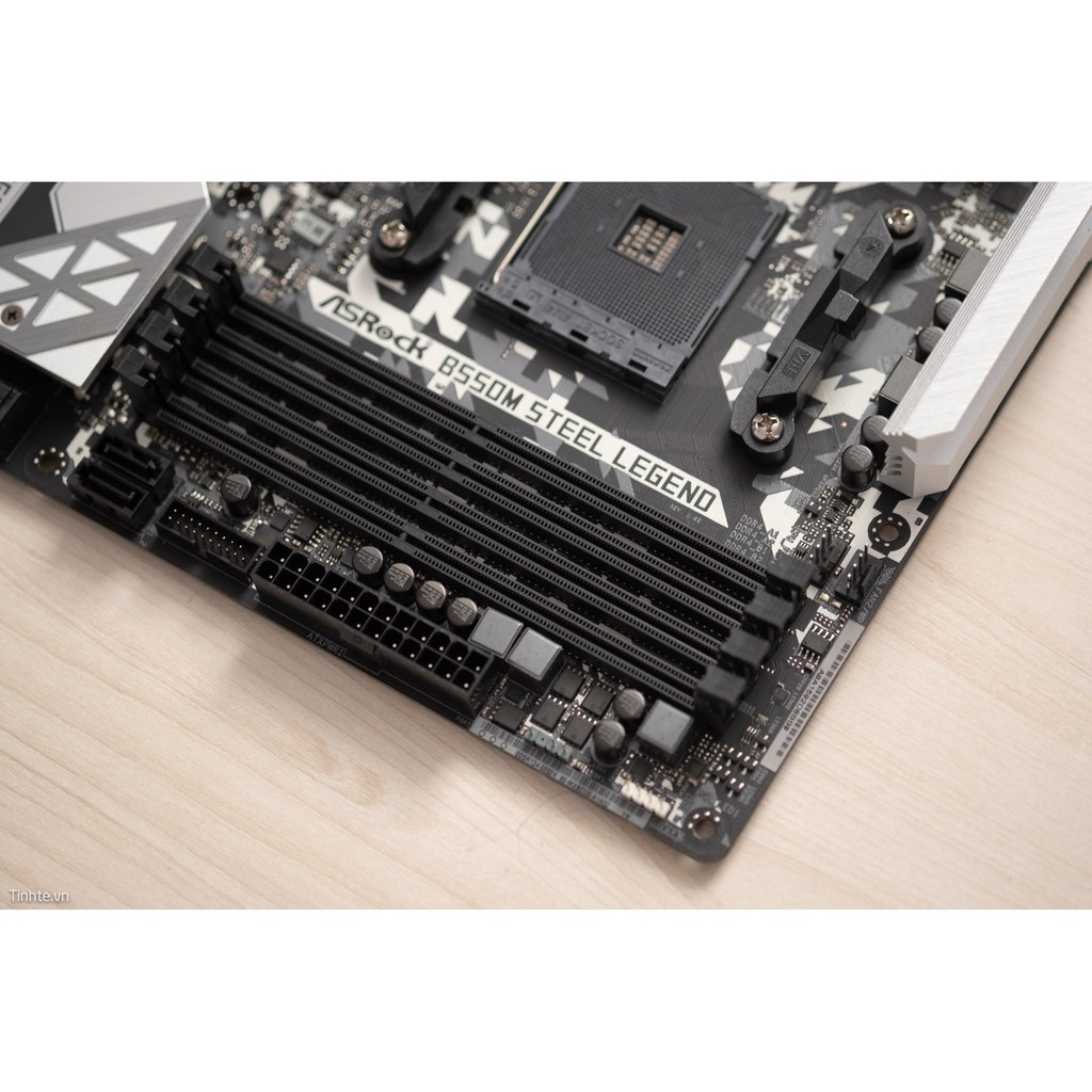 Mainboard Bo Mạch Chủ ASROCK B550M STEEL LEGEND (AMD B550, Socket AM4, m-ATX, 4 khe RAM DDR4)