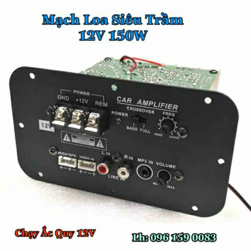 Mạch Siêu Trầm 12V - 150W