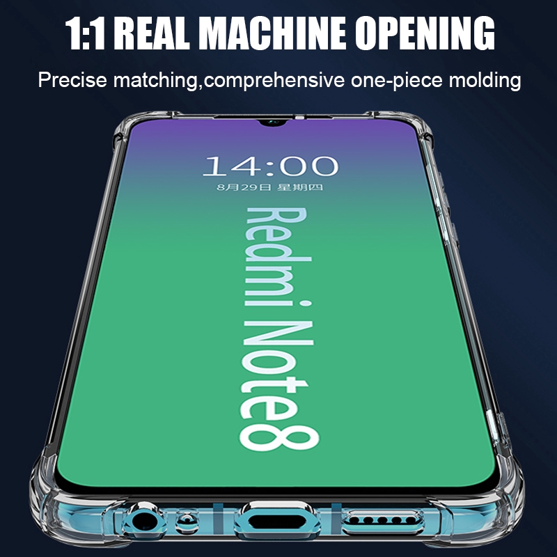 Ốp lưng Xiaomi mềm trong suốt chống sốc 9T 10T Poco F1 F2 F3 X3 M3 Redmi Note 7 8 9 9S 10 Pro