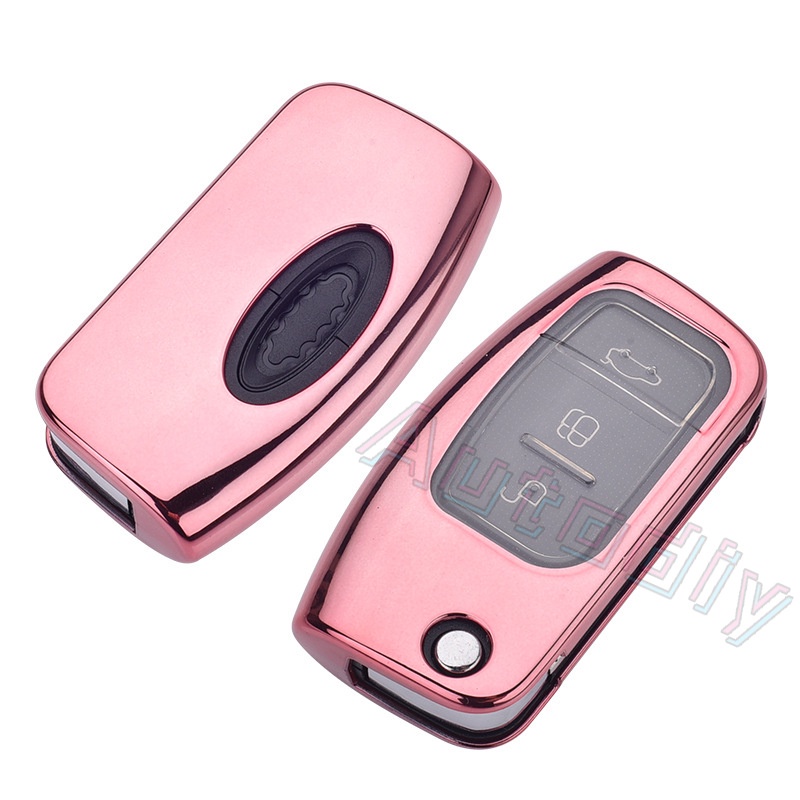 Ốp Bảo Vệ Chìa Khóa Xe Hơi Ford Focus C-max Ecosport S-max ESCORT Escape Bằng Chất Liệu TPU Mềm Mại