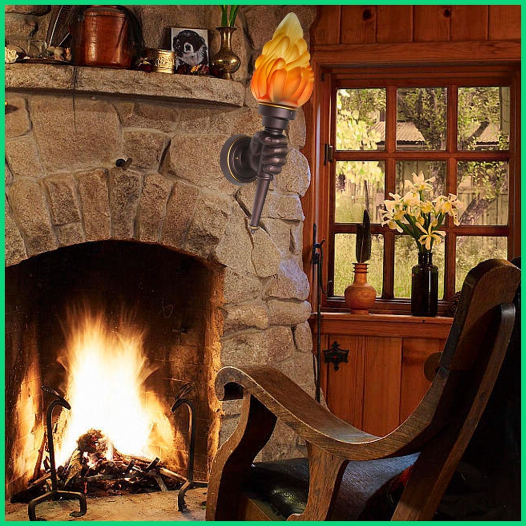 Đèn Gắn Tường Bằng Đồng Thau Màu Đen Phong Cách Vintage