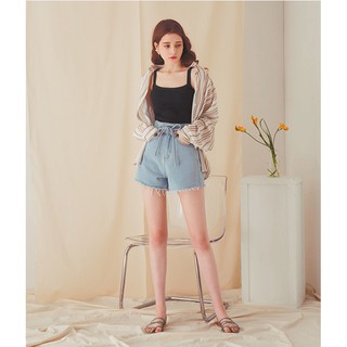 Áo 2 dây dệt kim dây chéo sau lưng