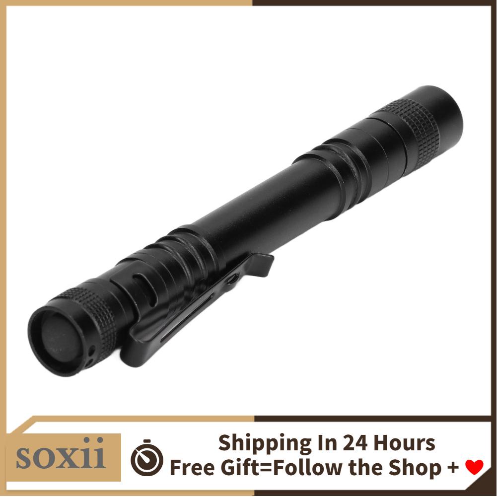 Soxii Super Mini LED Flashlight High Lm Handheld Pen Light For Emergency Flashlights