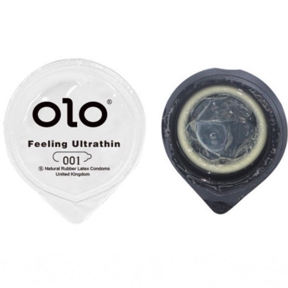 Bao Cao Su Siêu Mỏng OiO 001mm Hương Vani Nhiều Gel Bôi Trơn Hộp 10c