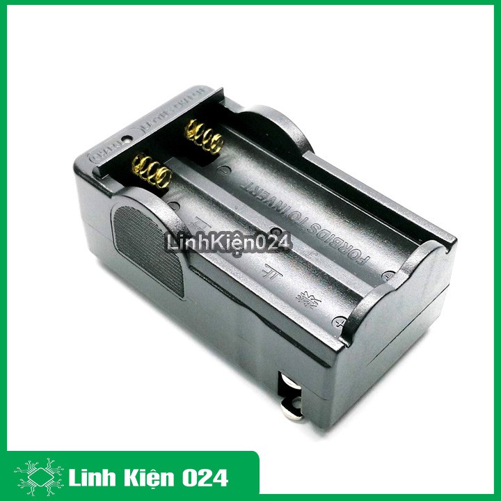 Bộ Sạc Pin 18650 3,7V ( Sạc 2 pin cùng lúc - Có mạch bảo vệ pin )