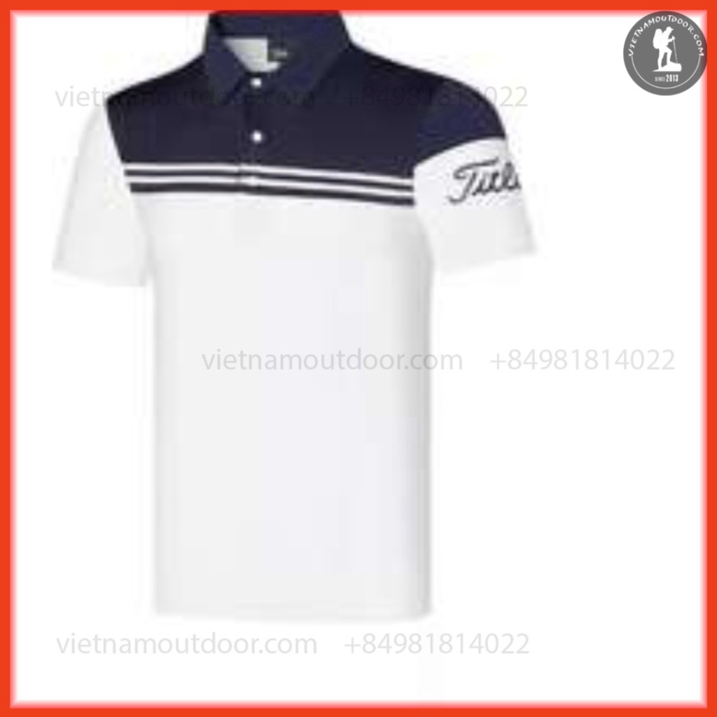 Áo Thun Thể Thao Có Cổ Titleist [MIKI]