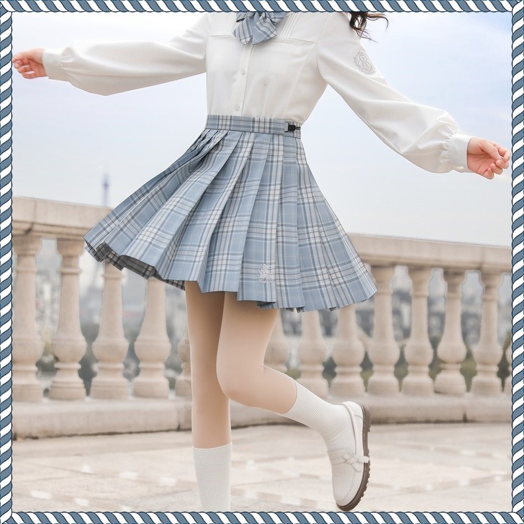 [Sẵn] [Chính hãng] [SNBL] Chân váy đồng phục Seifuku/JK thêu hình công chúa Cinderella