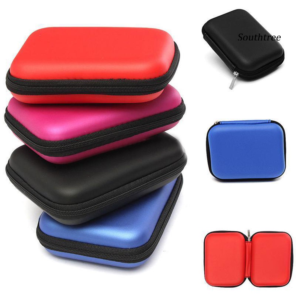 【Ready stock】2.5 Inch External USB Hard Drive Disk Carry Case Cover Pouch Bag for SSD HDD