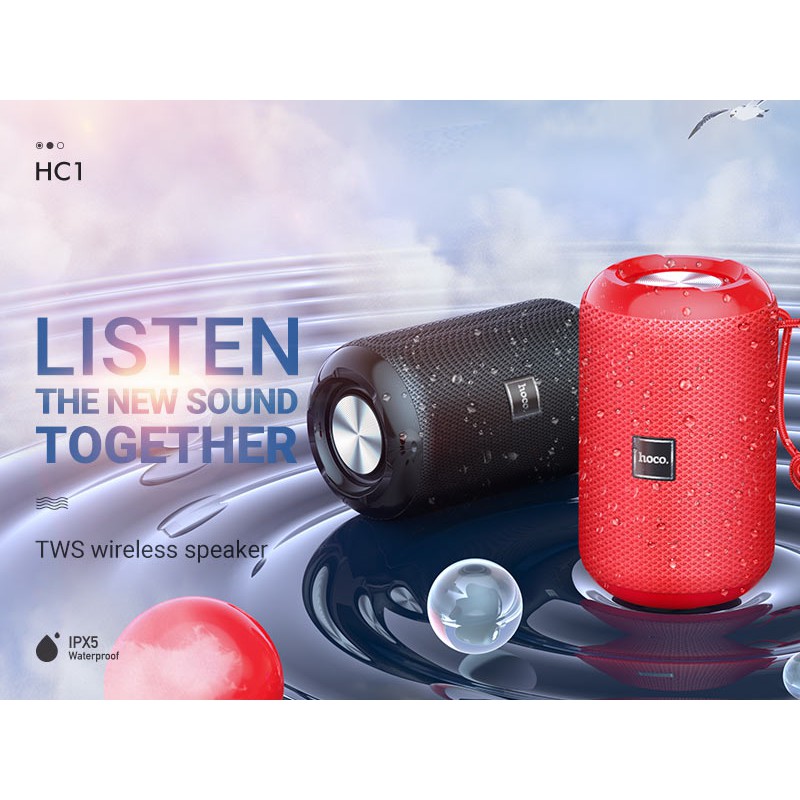 Loa Bluetooth di động thể thao Hoco HC1 - Âm thanh thời thượng.