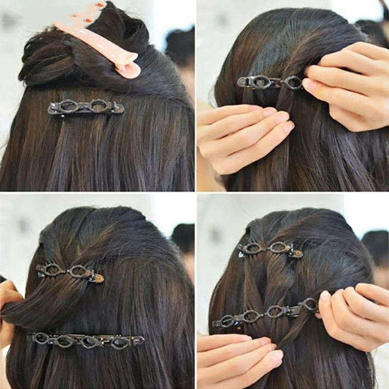 Kẹp tóc tạo kiểu thác nước cực kì dễ thương