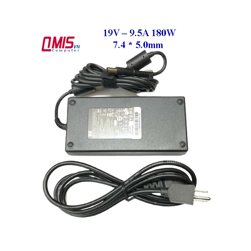 19V Sạc laptop HP 19V-1.58A 19V-2.05A 19V-4.74A 19V-7.1A 19V-7.9A 19V-7.89A 9.5A- 30W 40W 90W 150W 180W Đầu đạn - Kim to