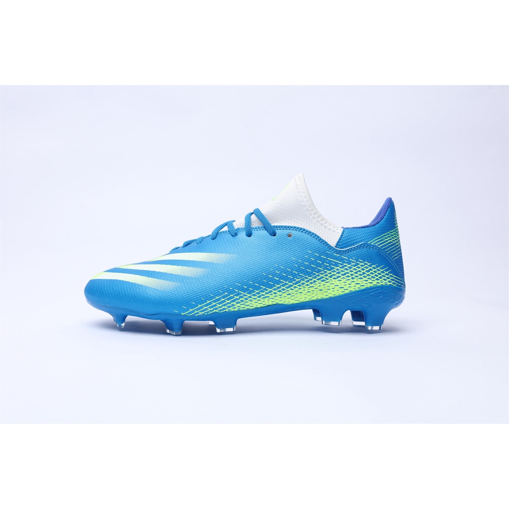 Adida-s Giày Bốt Đá Banh Sân Cỏ Cổ Thấp Đinh Dài Bằng Cao Su Cỡ Lớn: 36-45