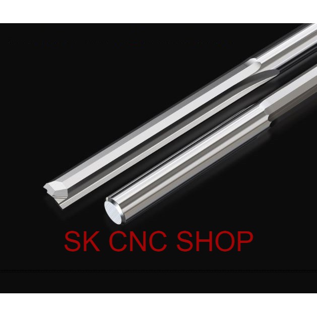 Mũi dao CNC 2 ME thẳng - 5A - Chuyên Alu - SK CNC SHOP