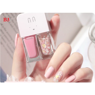 Full Set 2 Chai Sơn Móng Tay Nhũ + Lì Fairy's Gift 2*6ML - Hàng Sẵn Có, Giao Hàng Nhanh -