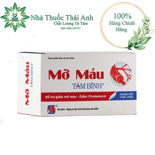 Mỡ máu tâm bình - hỗ trợ giảm mỡ máu, giảm cholesterol