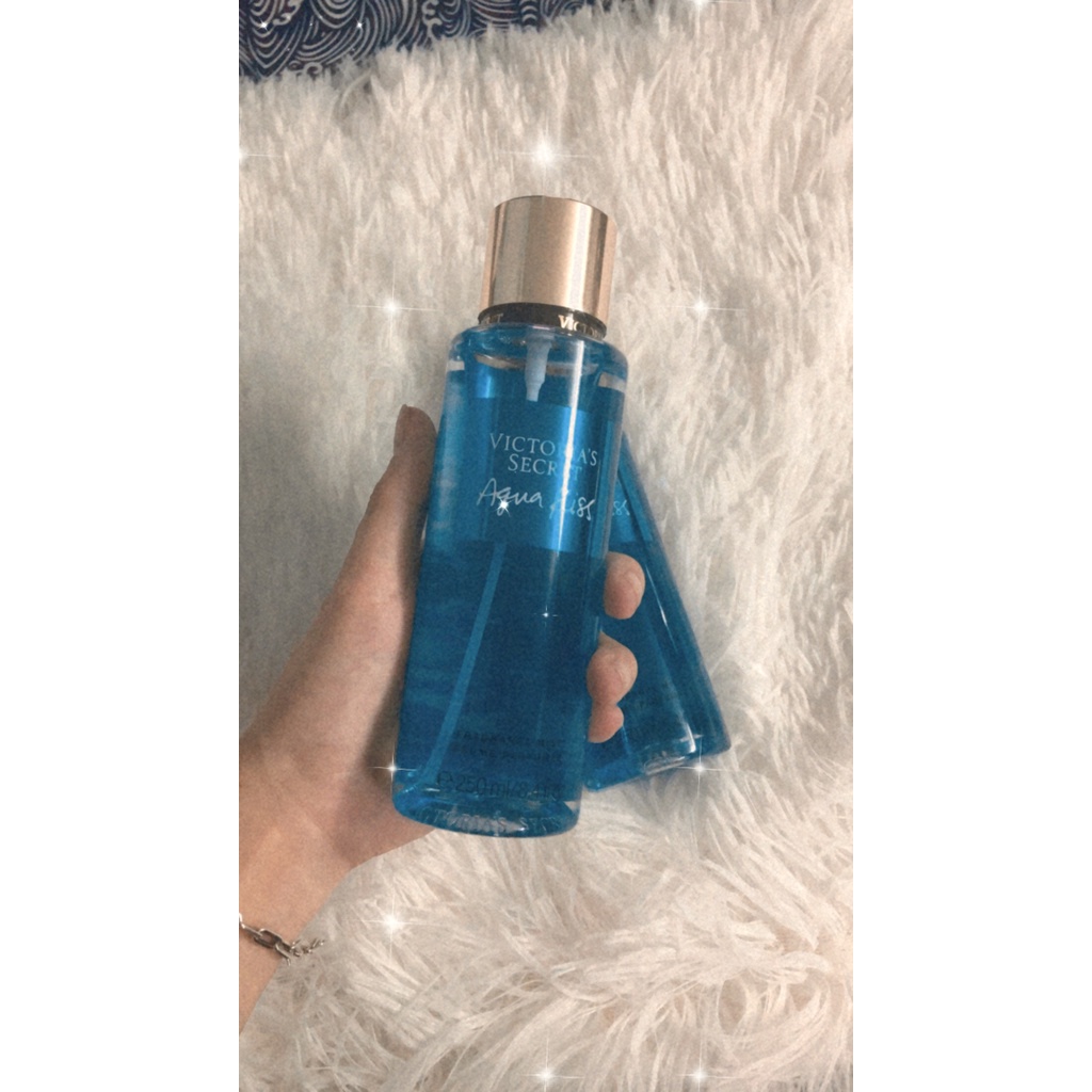 🌹🌹BODY MIST - XỊT THƠM AQUA KISS Victoria's Secret 250ML 💥💥 | Thế Giới Skin Care