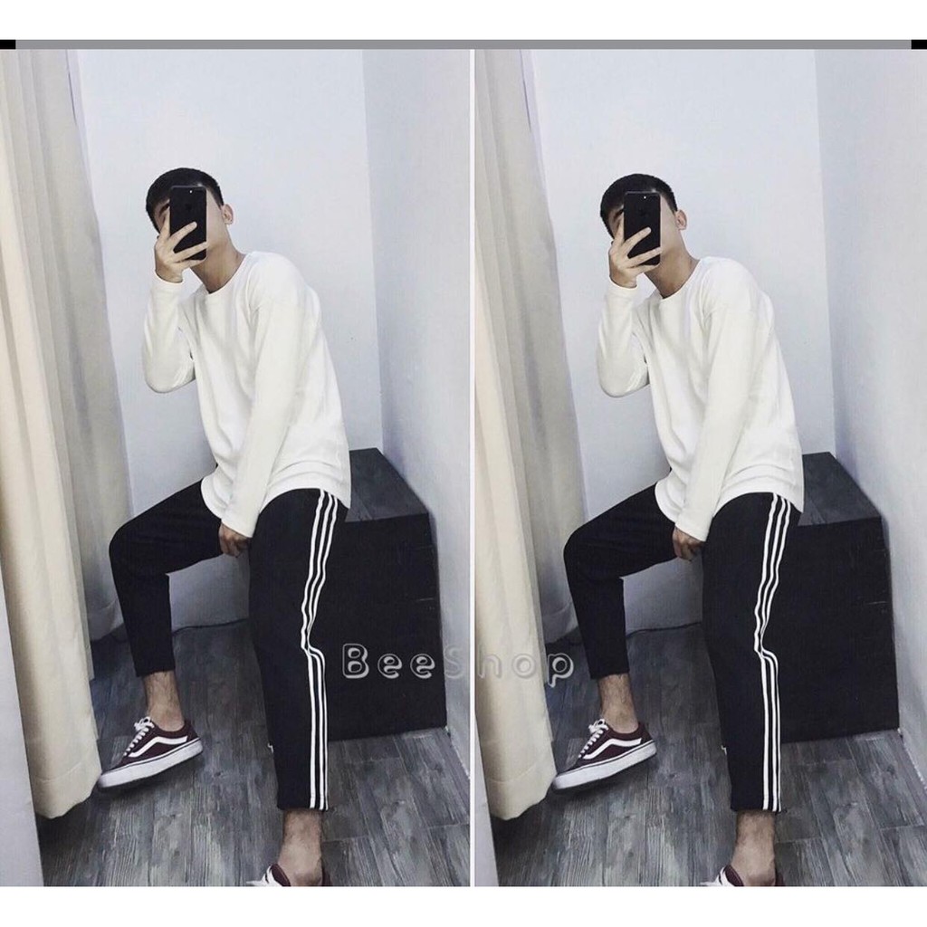 Quần thể thao quần thể dục quần sọc