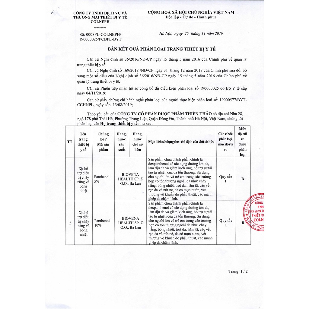 Cooling spray Panthenol 5% - Làm dịu, phục hồi da dạng xịt | BigBuy360 - bigbuy360.vn