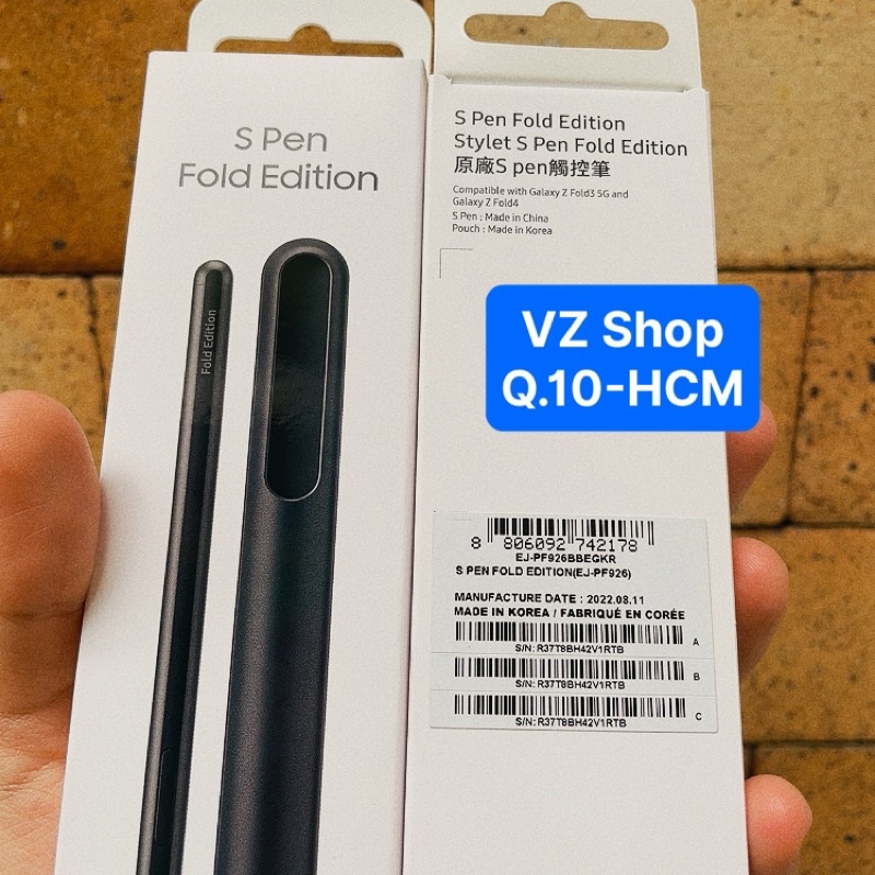 Chính hãng nguyên seal-Bút S Pen Fold Edition cho Galaxy Z Fold4/ Z Fold 4 5G/ Z Fold3/ Z Fold3 5G-bảo hành 1 tháng