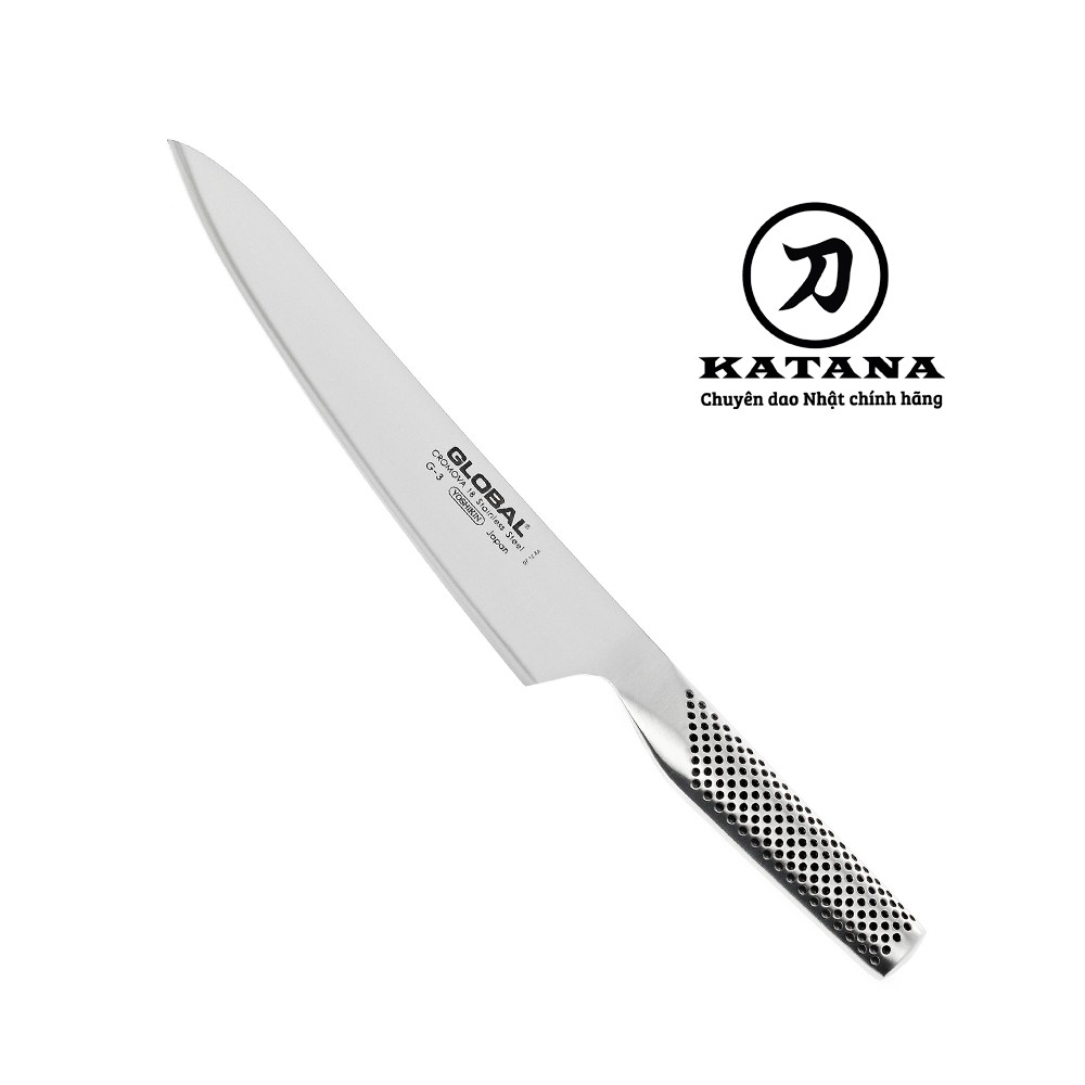 Dao bếp Nhật cao cấp Global G3 Carving Knife - Dao thái lát (210mm)