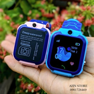 [Bản tiếng Việt + chống nước] Đồng hồ Định vị Trẻ em Q12 ,Đồng Hồ Thông Minh Kiêm Điện Thoại chống nước IP67 Có Camera