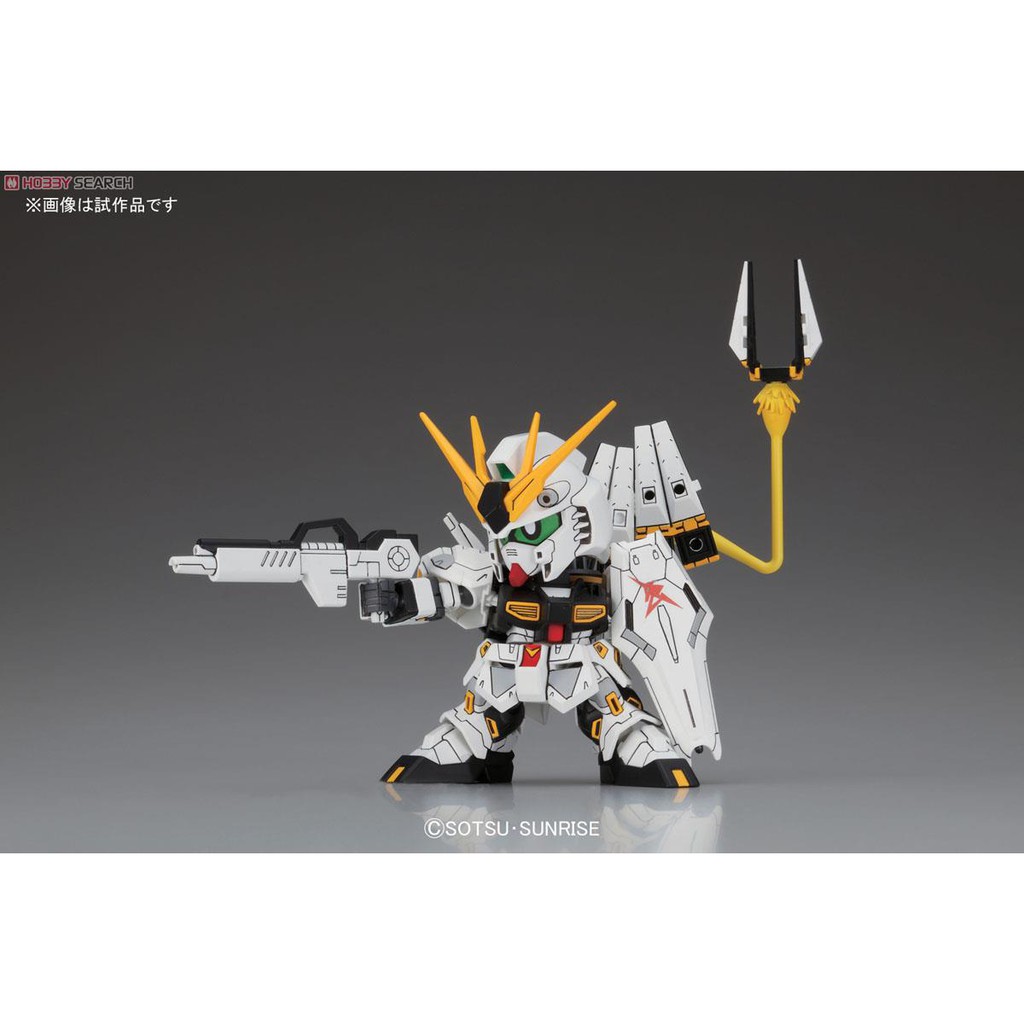 Mô Hình Lắp Ráp SD RX-93 Nu Gundam UC Bandai 1/144 Đồ Chơi Anime Nhật