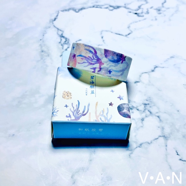 Băng keo dán washi DIY trang trí sổ tay