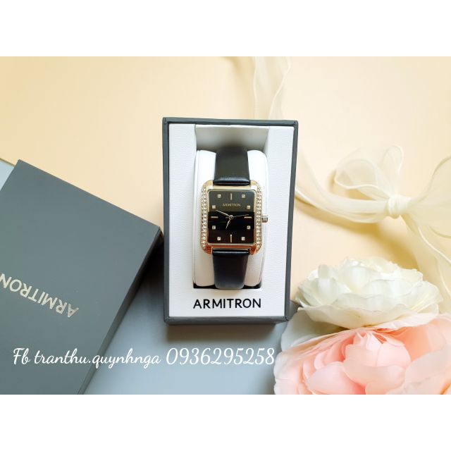 Đồng hồ nữ ARMITRON 75/5725BKGPBK CHÍNH HÃNG