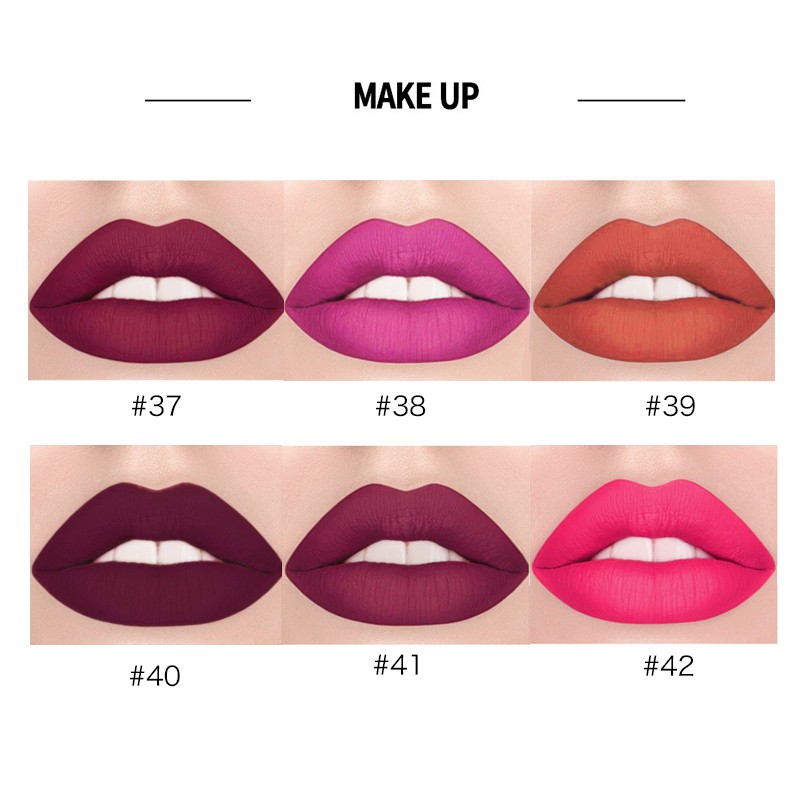 (Hàng Mới Về) Son Môi Dạng Lỏng 6 Màu Tùy Chọn Quyến Rũ | BigBuy360 - bigbuy360.vn