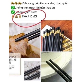 ĐŨA HỢP KIM MẠ VÀNG