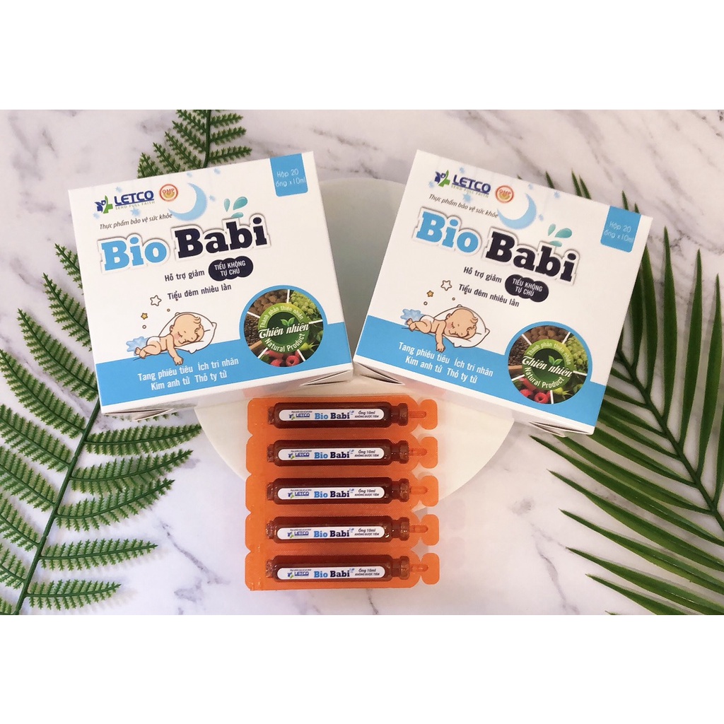 Letco Bio Babi ( hộp 20 ống x10ml)