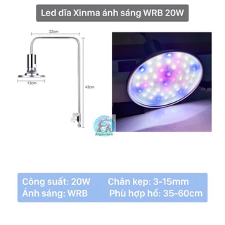 Led dĩa Xinma ánh sáng trắng | WRB (20W|40W)