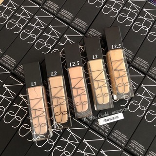 Có sẵn L1, L2, L3, L4 - Kem nền NARS Natural Radiant Longwear Foundation ChiinBeauty