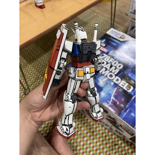Mô hình gunpla MG 1/100 RX-78-2 Gundam Ver.2.0 - RX78 BANDAI